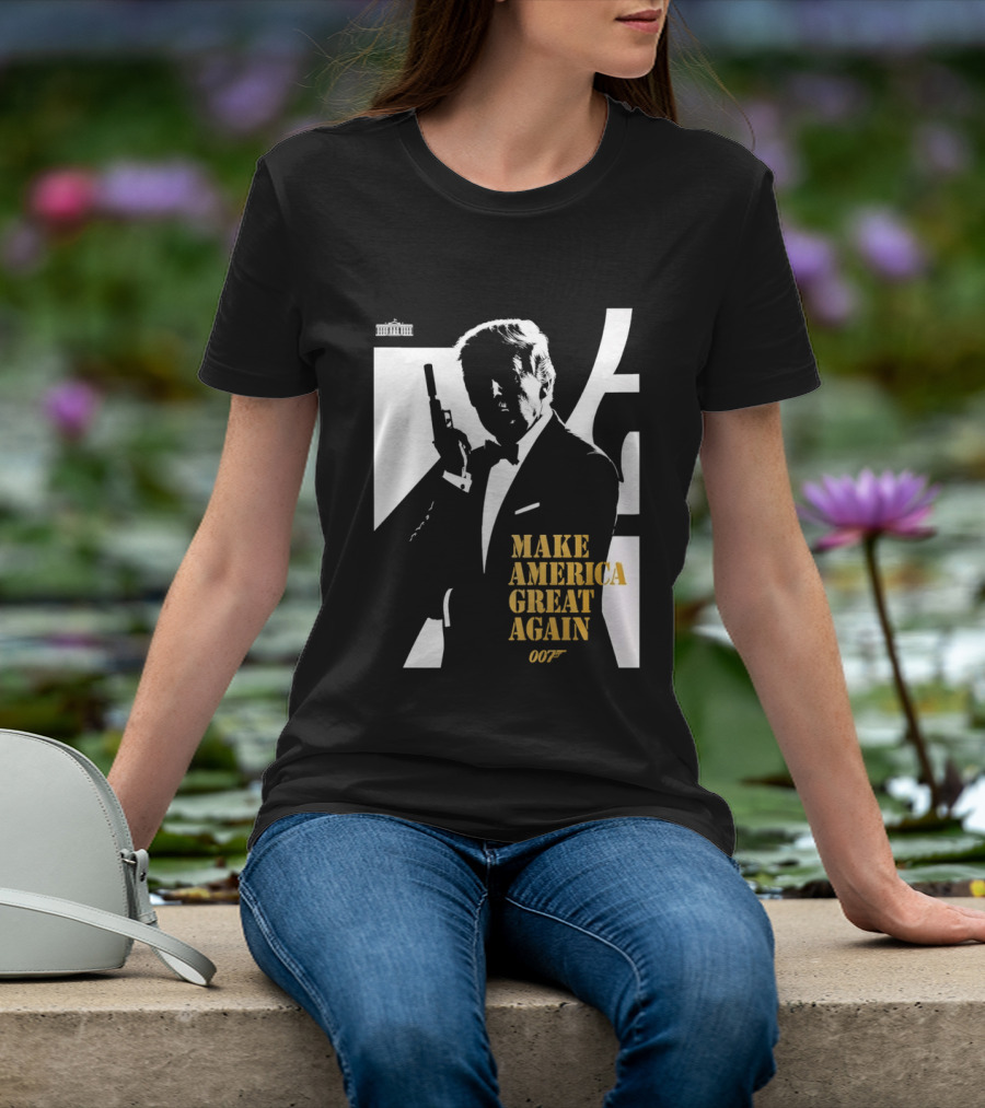 Trump 007 Make America Great Again Bond T-Shirt