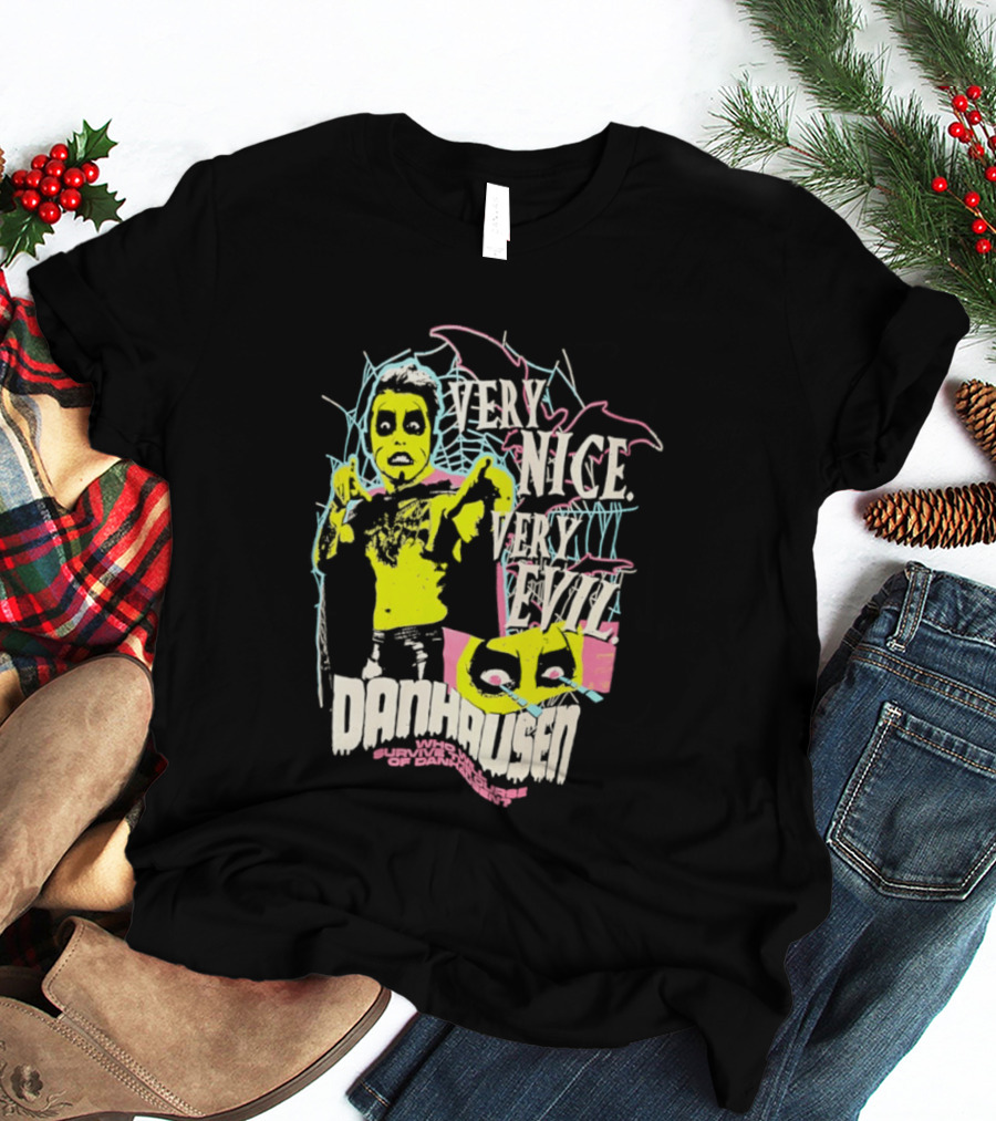 Danhausen Very Nice Very Evil Yellow Cartoon T-Shirt