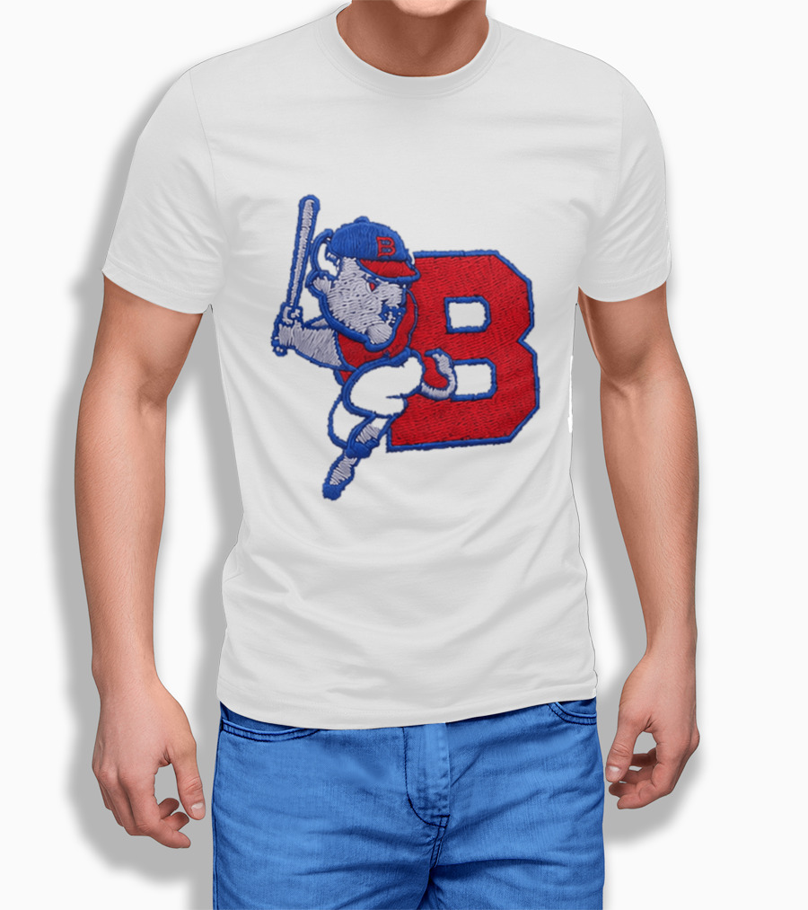 2026 Buffalo Bisons Big League Chew B Logo Baseball Bat Hitting Buffalo Embroidery Hat T-Shirt