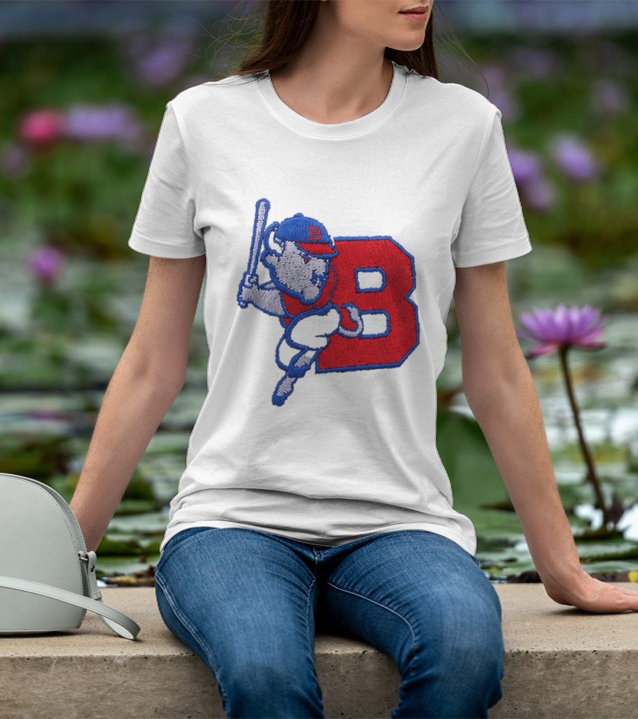 2026 Buffalo Bisons Big League Chew B Logo Baseball Bat Hitting Buffalo Embroidery Hat T-Shirt