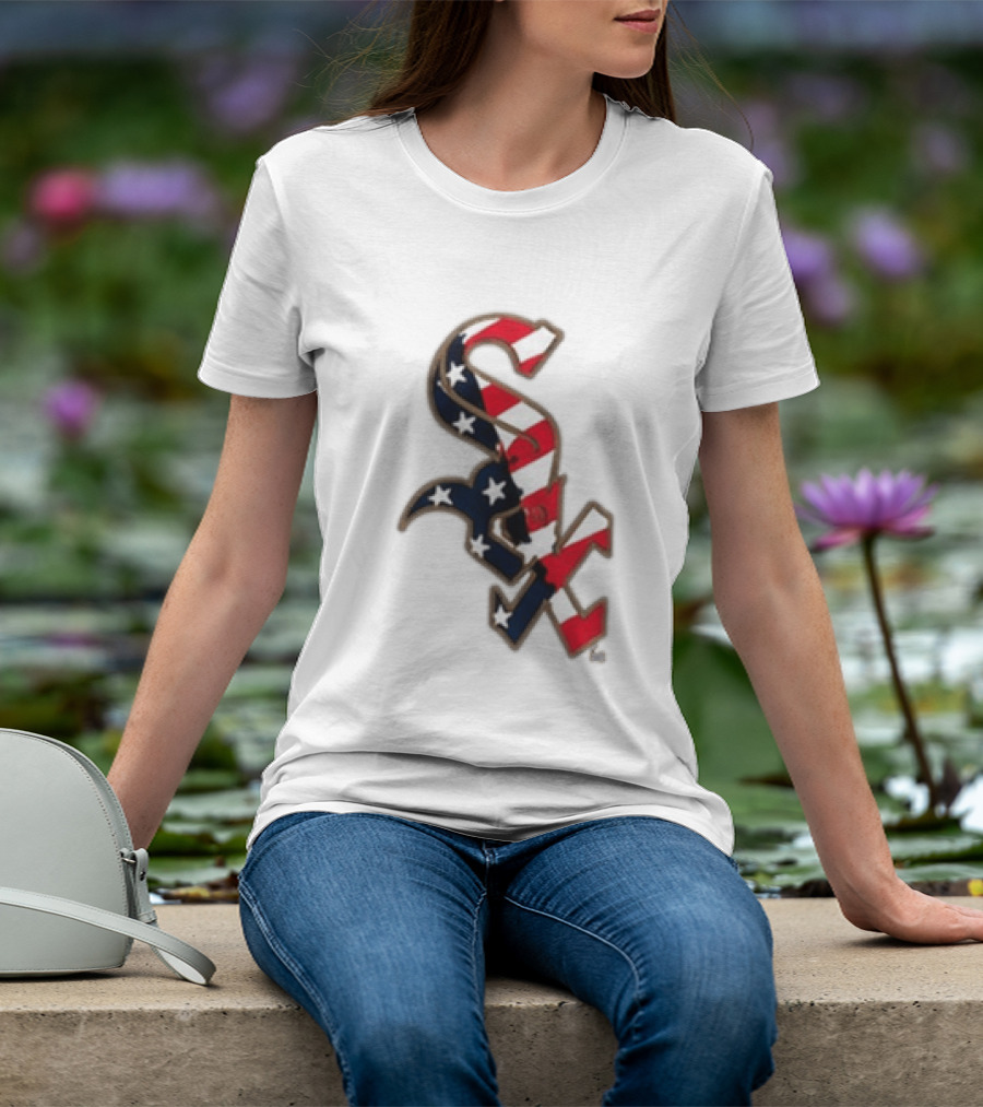250 Years America 1776 2026 White Sox Stars Stripes MLB T-Shirt