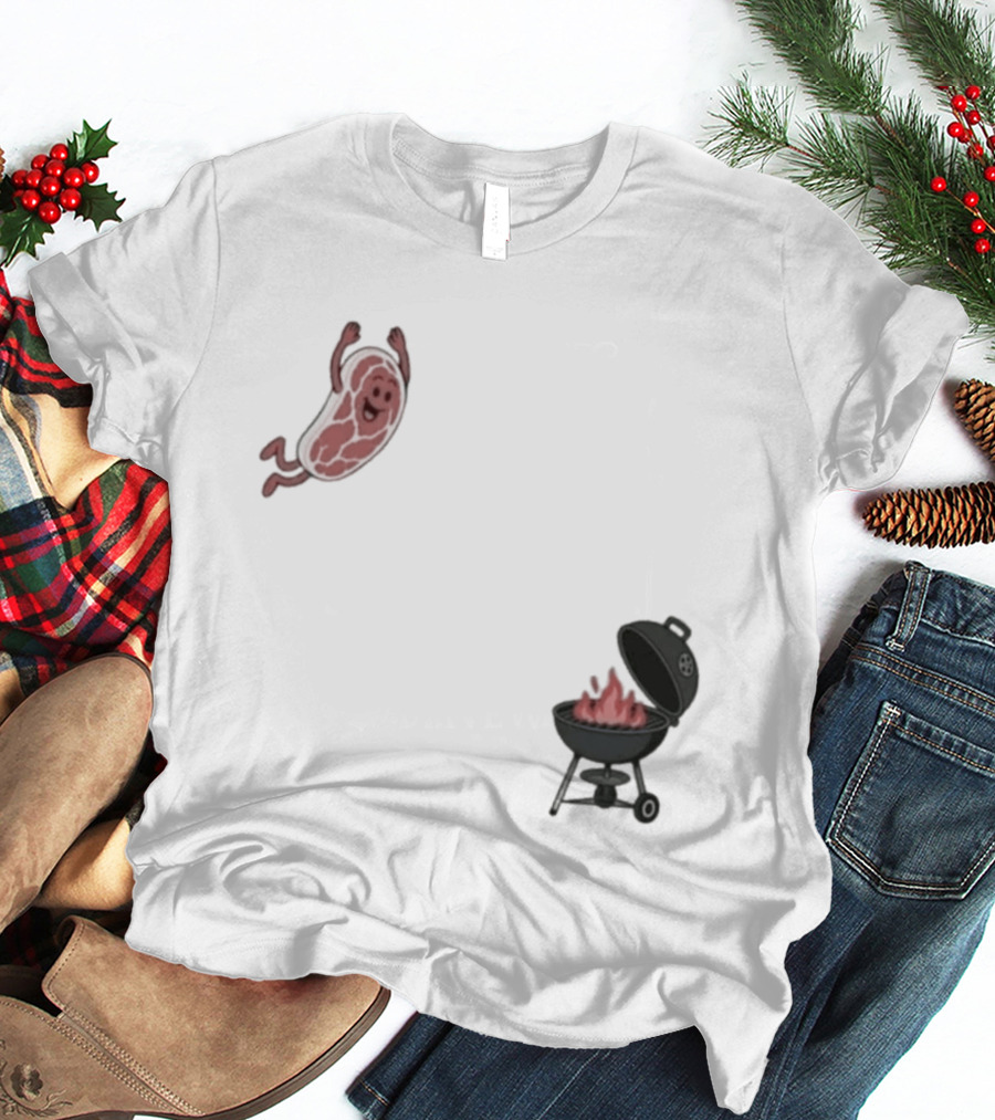 BBQ Jumping Steak 2026 Funny Grill T-Shirt