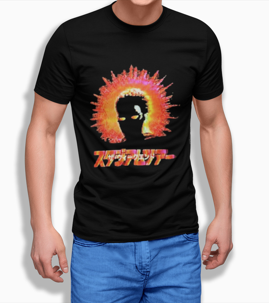 The Weeknd Japan Tour After Hours Til Dawn Flame Headburst T-Shirt