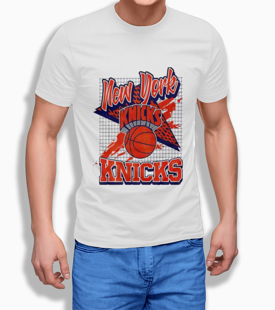 New York Knicks Juvenile Basketball Star T-Shirt