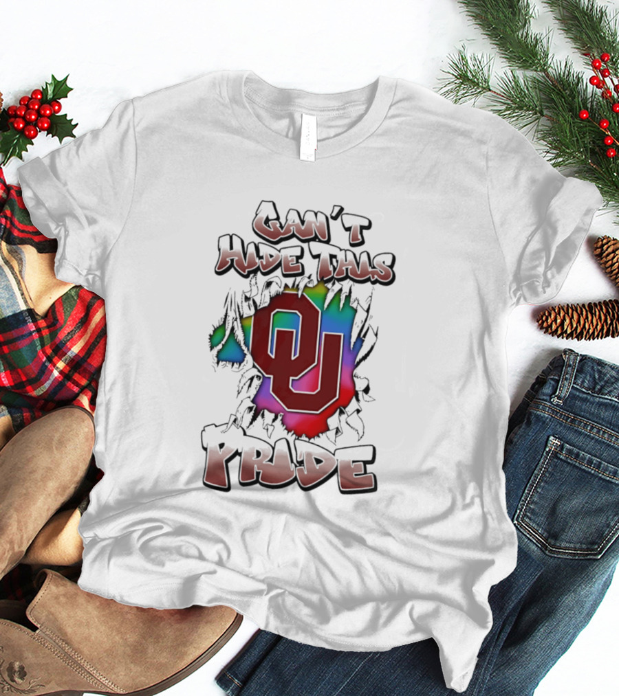 OU Can't Hide This Pride Vibrant Spirit T-Shirt