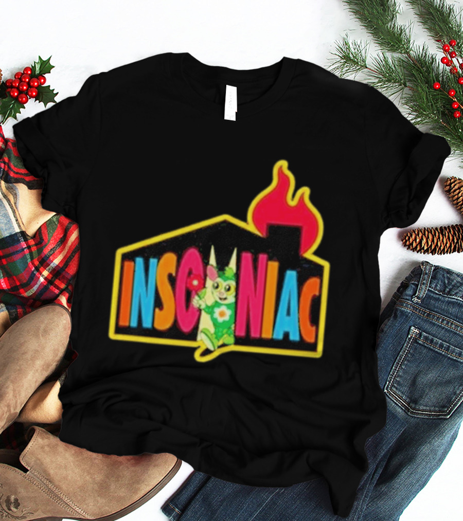 Dabsmyla X Insomniac House EDC Festival Art Collaboration T-Shirt