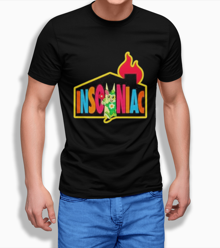 Dabsmyla X Insomniac House EDC Festival Art Collaboration T-Shirt