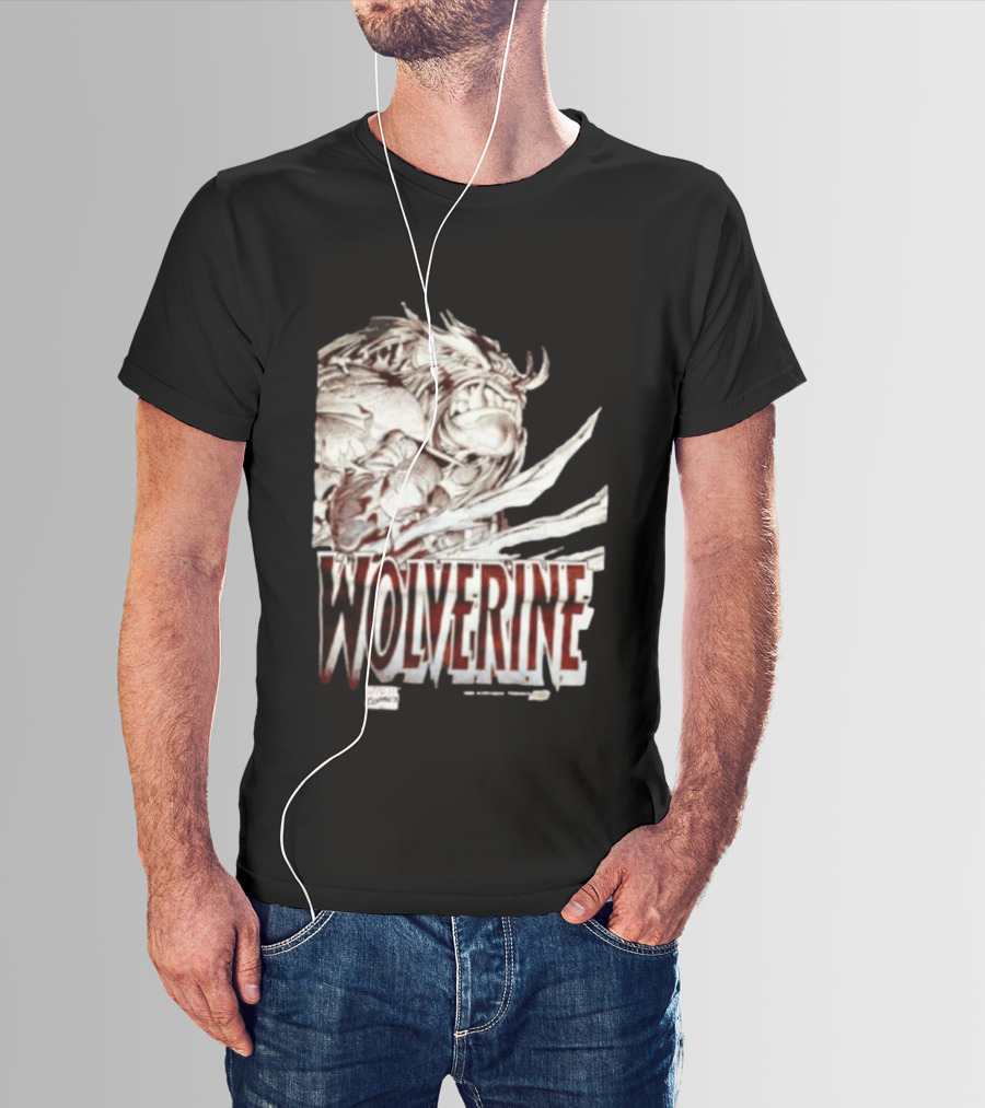 Original Wolverine Marvel Comics Vintage Monster T-Shirt