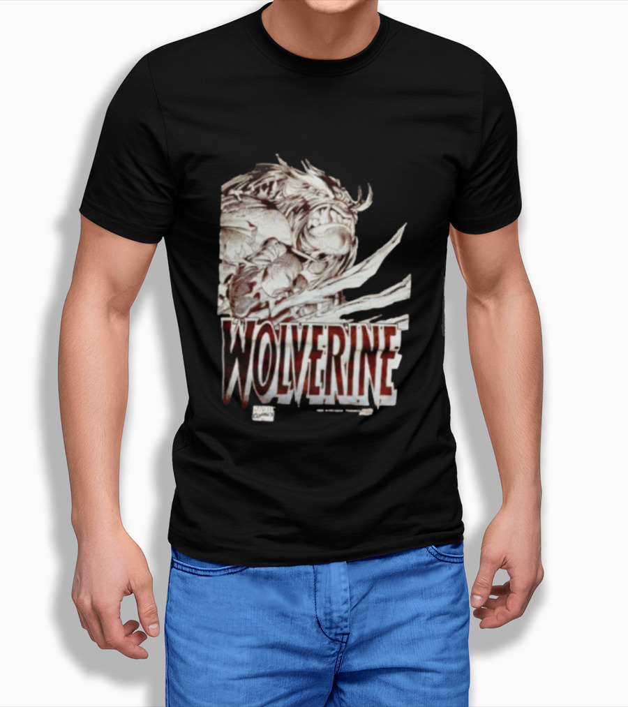 Original Wolverine Marvel Comics Vintage Monster T-Shirt