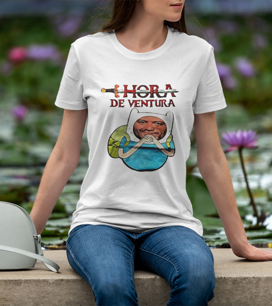 Hora De Ventura Aventuras Com Humor Iconico T-Shirt