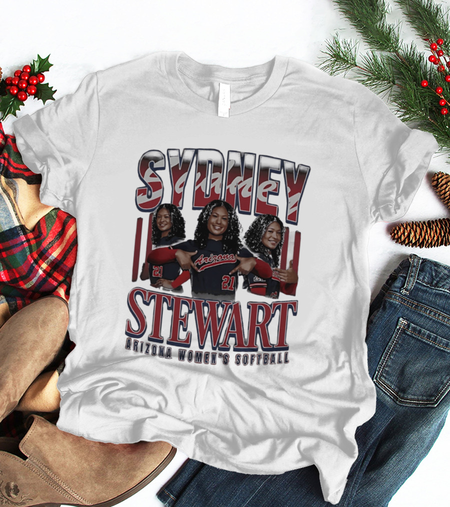 Sydney Stewart Arizona Women's Softball 21 T-Shirt