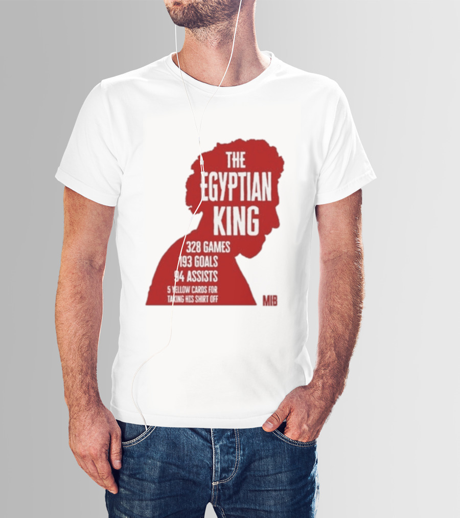The Egyptian King 328 Games 193 Goals 94 Assists 5 Yellow Cards T-Shirt