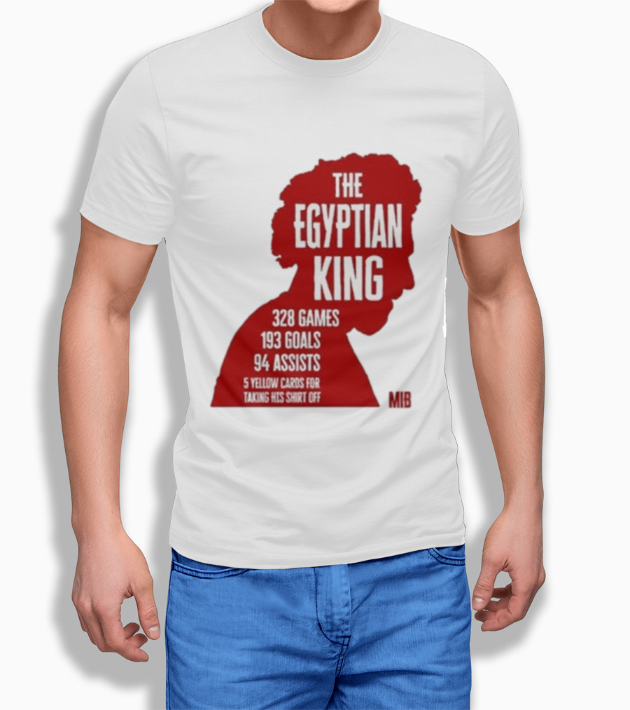 The Egyptian King 328 Games 193 Goals 94 Assists 5 Yellow Cards T-Shirt