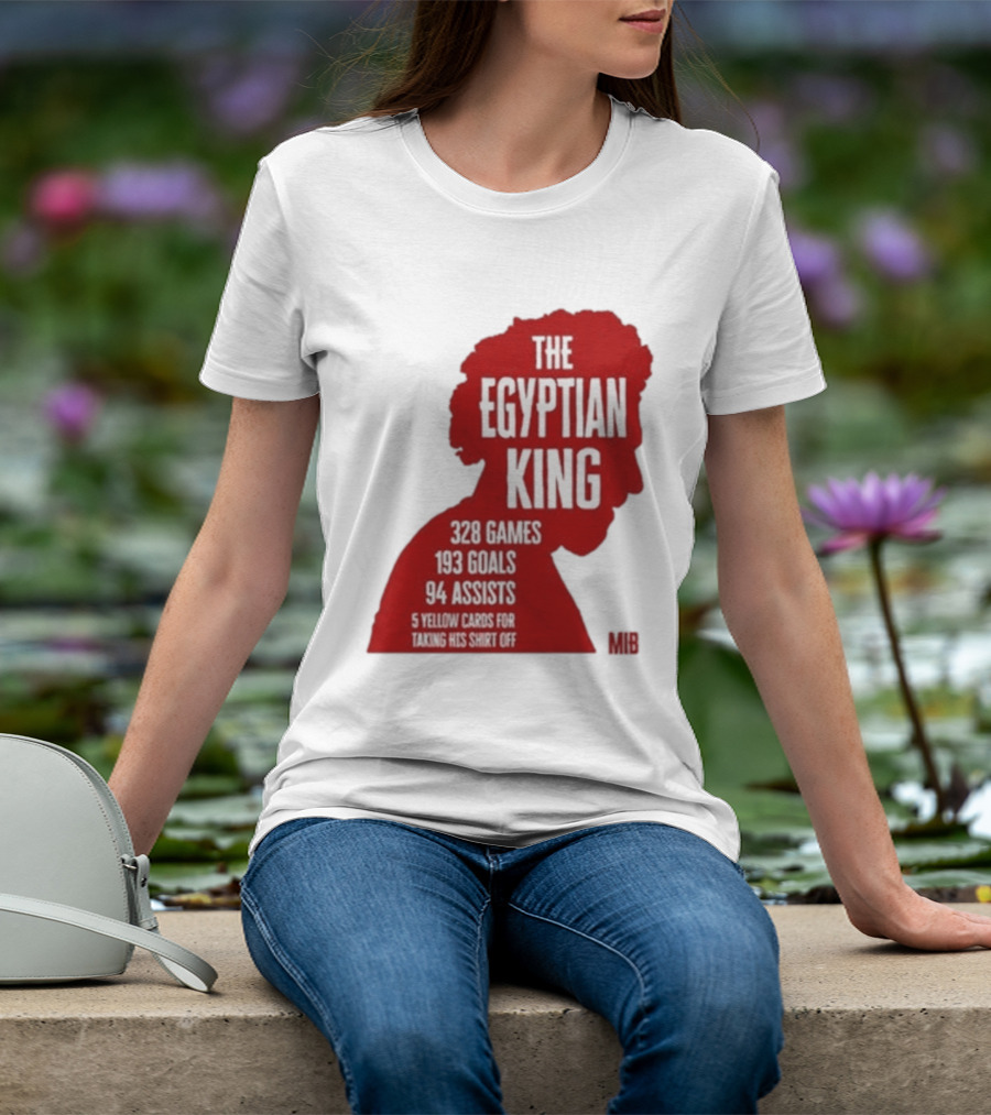 The Egyptian King 328 Games 193 Goals 94 Assists 5 Yellow Cards T-Shirt