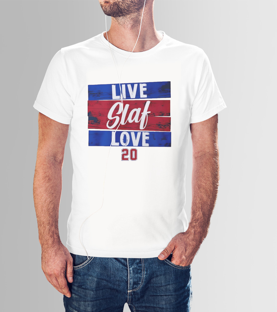 Live Slaf Love 20 Juraj Slafkovsky Montreal Canadiens NHL T-Shirt