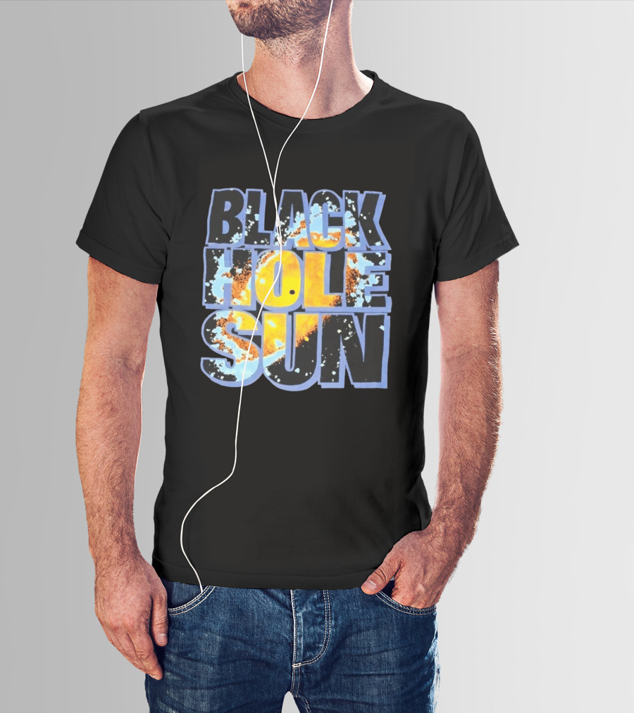 Black Hole Sun Solar Eclipse Vivid Cosmic T-Shirt