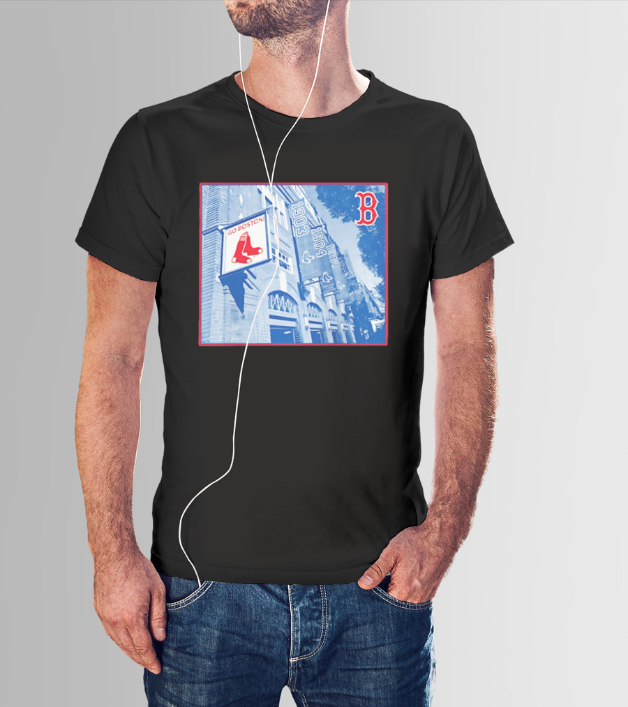 Go Boston Red Sox Banners Fenway Park 1903 1912 T-Shirt