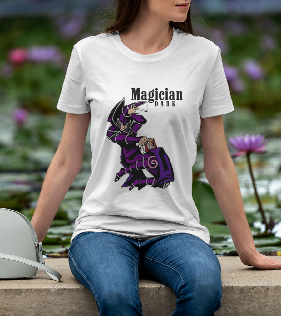 Magician Dark Yu Gi Oh Smoking T-Shirt