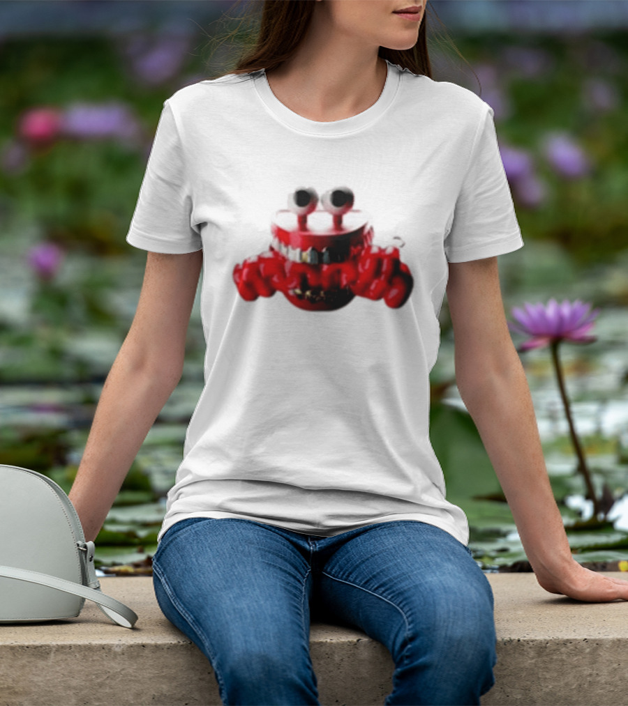 Employee Of The Month Chattering Teeth Crab T-Shirt
