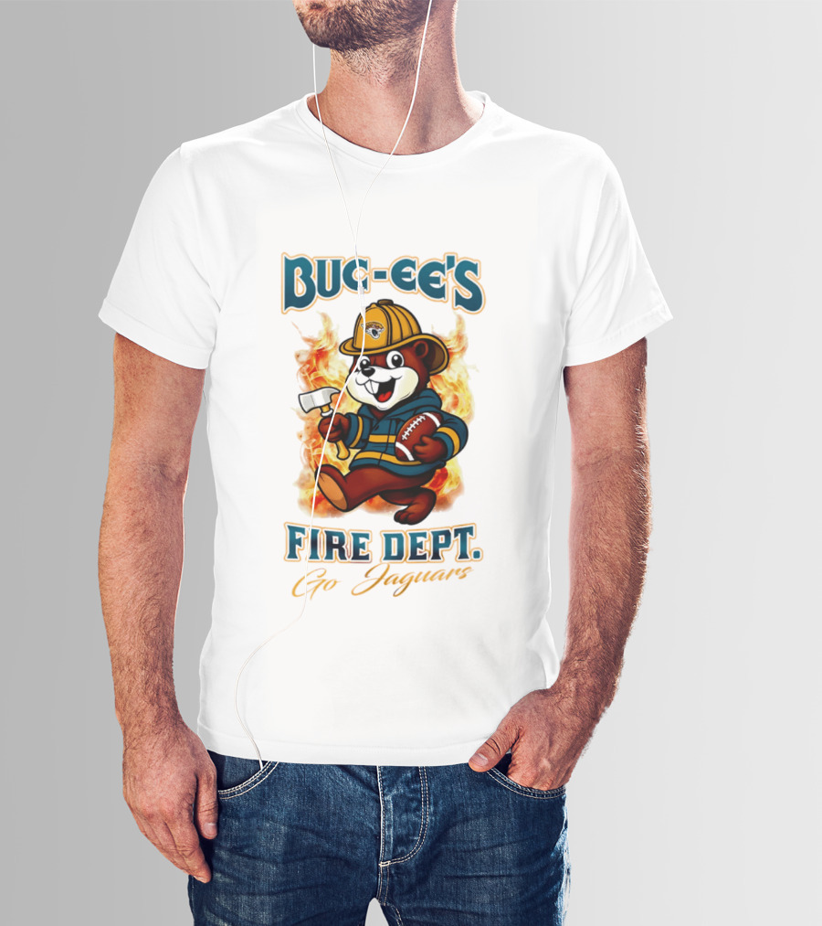 Buc Ee's Fire Dept Jacksonville Jaguars Go Jaguars T-Shirt