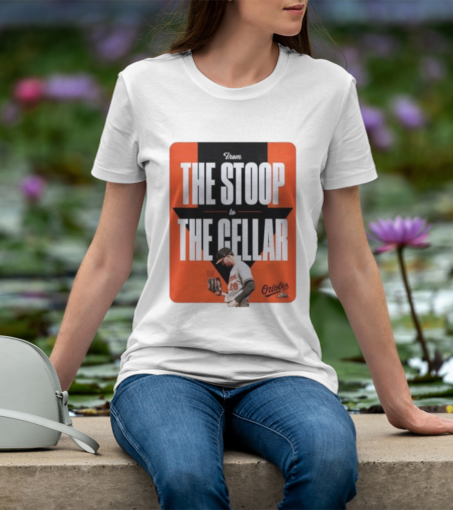 Orioles From The Stoop To The Cellar Trevor Rogers 28 T-Shirt