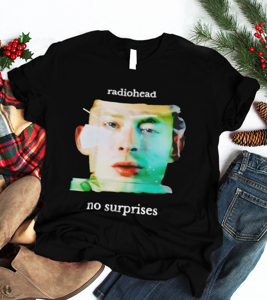 Radiohead No Surprises Thom Yorke Watercolor T-Shirt