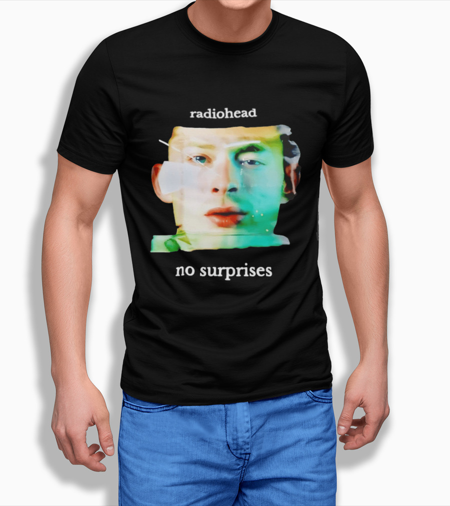 Radiohead No Surprises Thom Yorke Watercolor T-Shirt