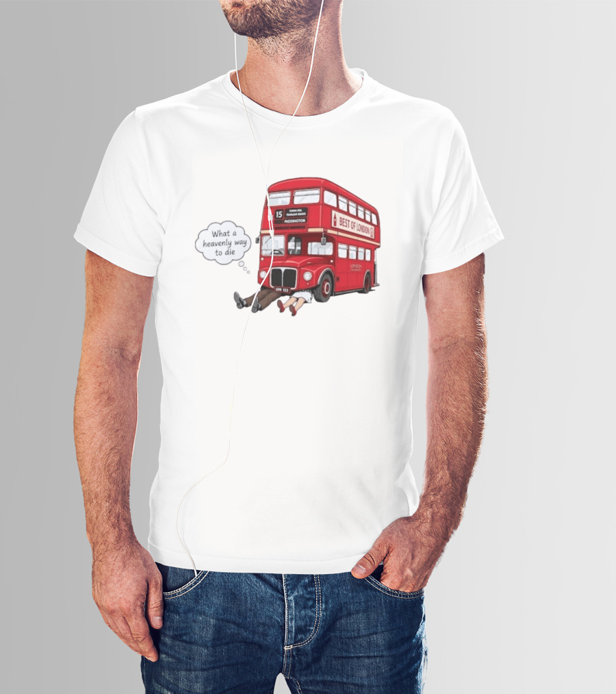 Arsenal What A Heavenly Way To Die Best Of London Bus 15 Paddington T-Shirt