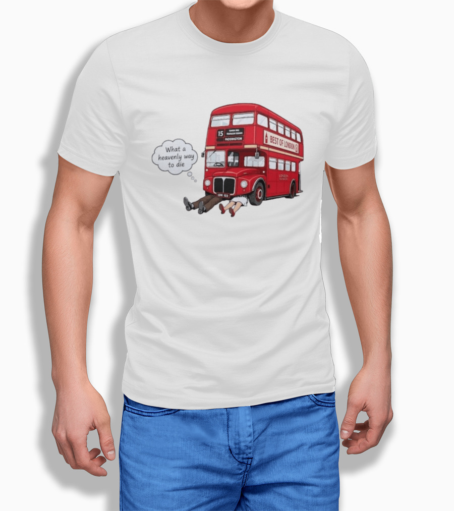 Arsenal What A Heavenly Way To Die Best Of London Bus 15 Paddington T-Shirt