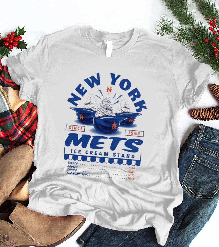 New York Mets Ice Cream Stand Since 1962 T-Shirt