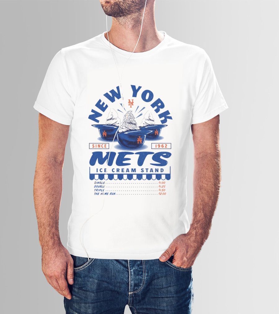 New York Mets Ice Cream Stand Since 1962 T-Shirt