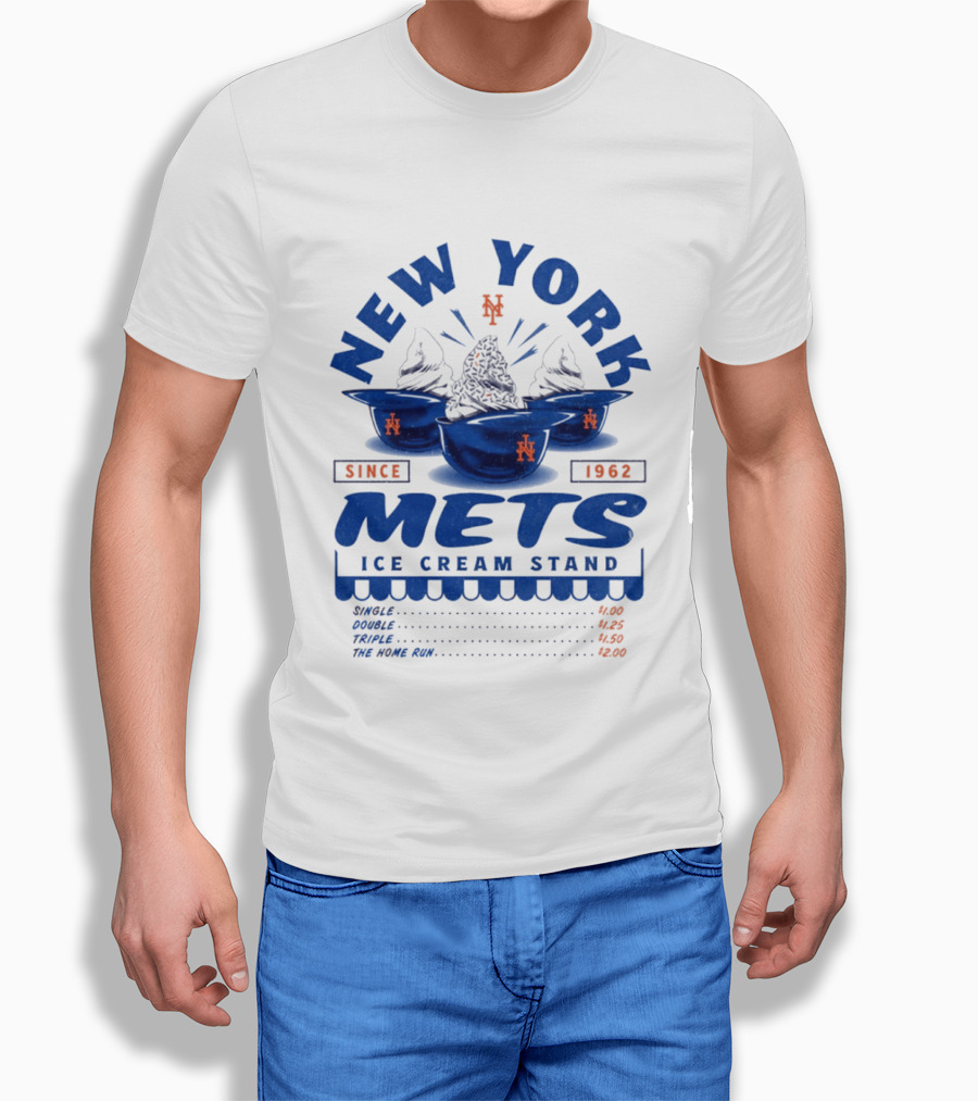 New York Mets Ice Cream Stand Since 1962 T-Shirt