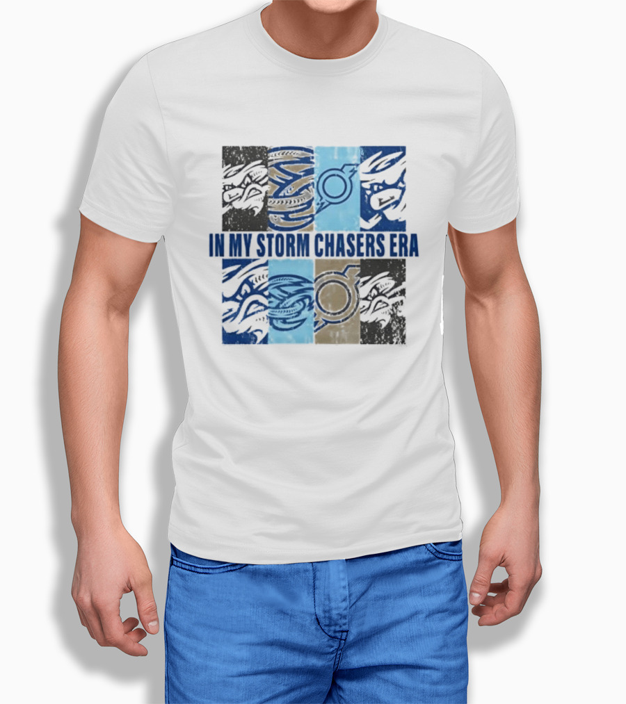 Omaha Storm Chasers In My Storm Chasers Era With Tornado T-Shirt