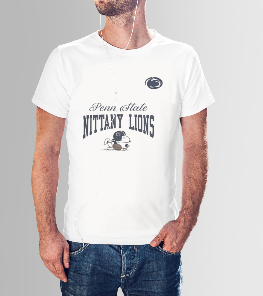 Penn State Nittany Lions Woodstock And Snoopy Forever Not Just When We Win T-Shirt
