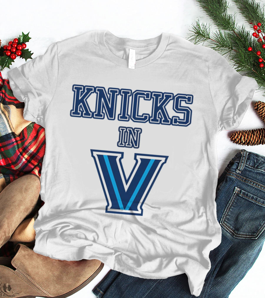 Knicks In Villanova Inspired Crossover Fan T-Shirt