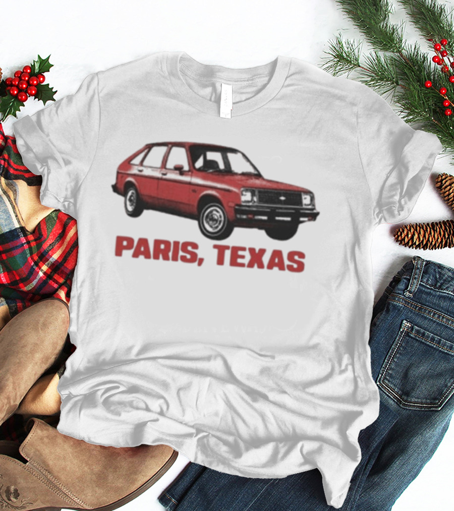 Paris Texas Chevette Red Car T-Shirt