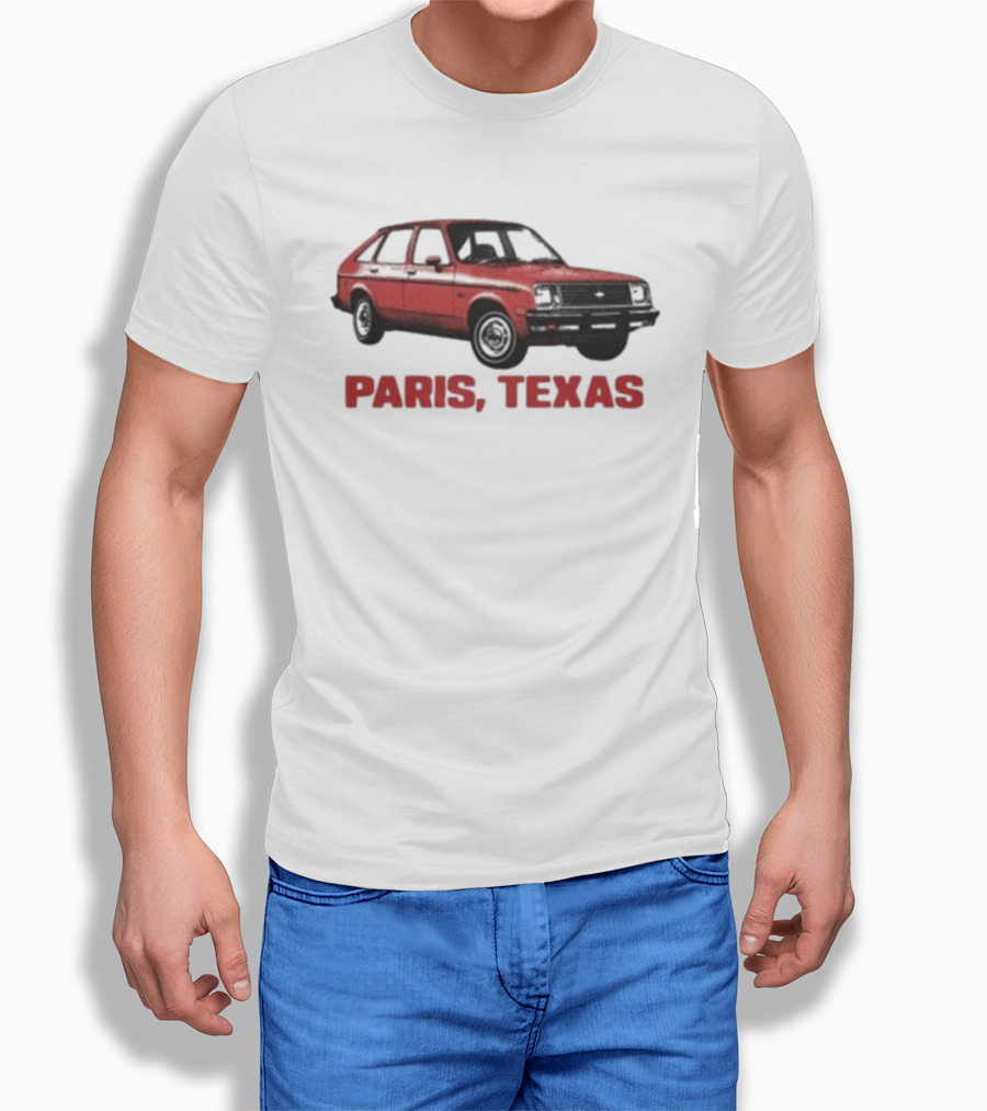 Paris Texas Chevette Red Car T-Shirt