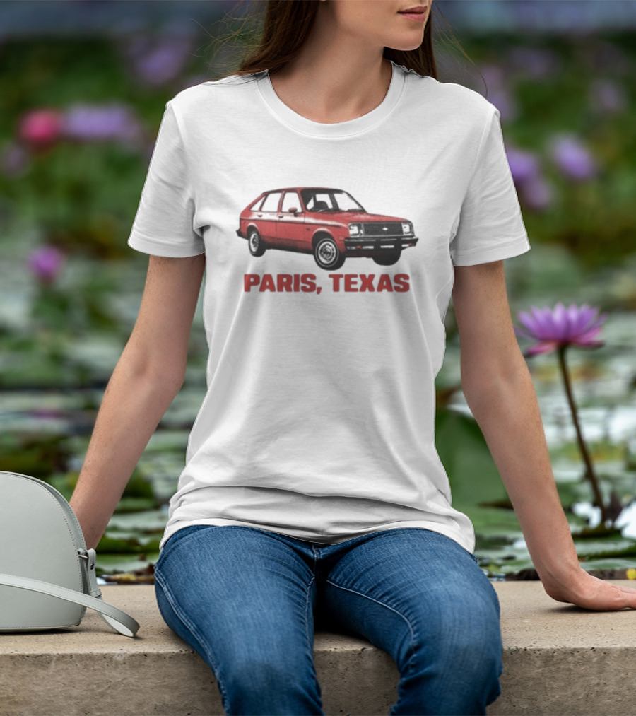 Paris Texas Chevette Red Car T-Shirt
