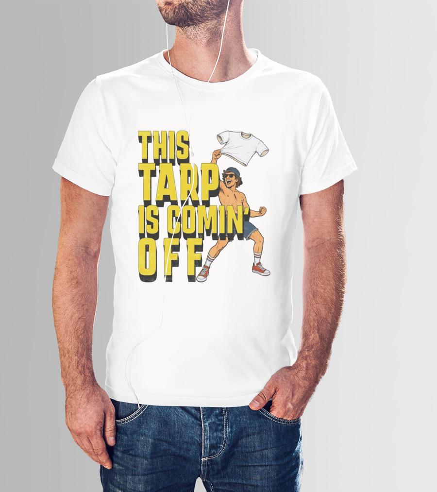 This Tarp Is Comin Off Spud Grown Ups Adam Sandler Kevin James Chris Rock T-Shirt