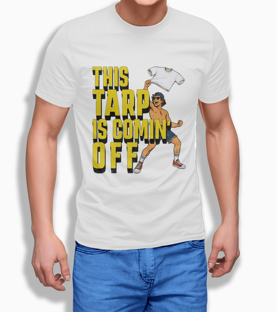 This Tarp Is Comin Off Spud Grown Ups Adam Sandler Kevin James Chris Rock T-Shirt