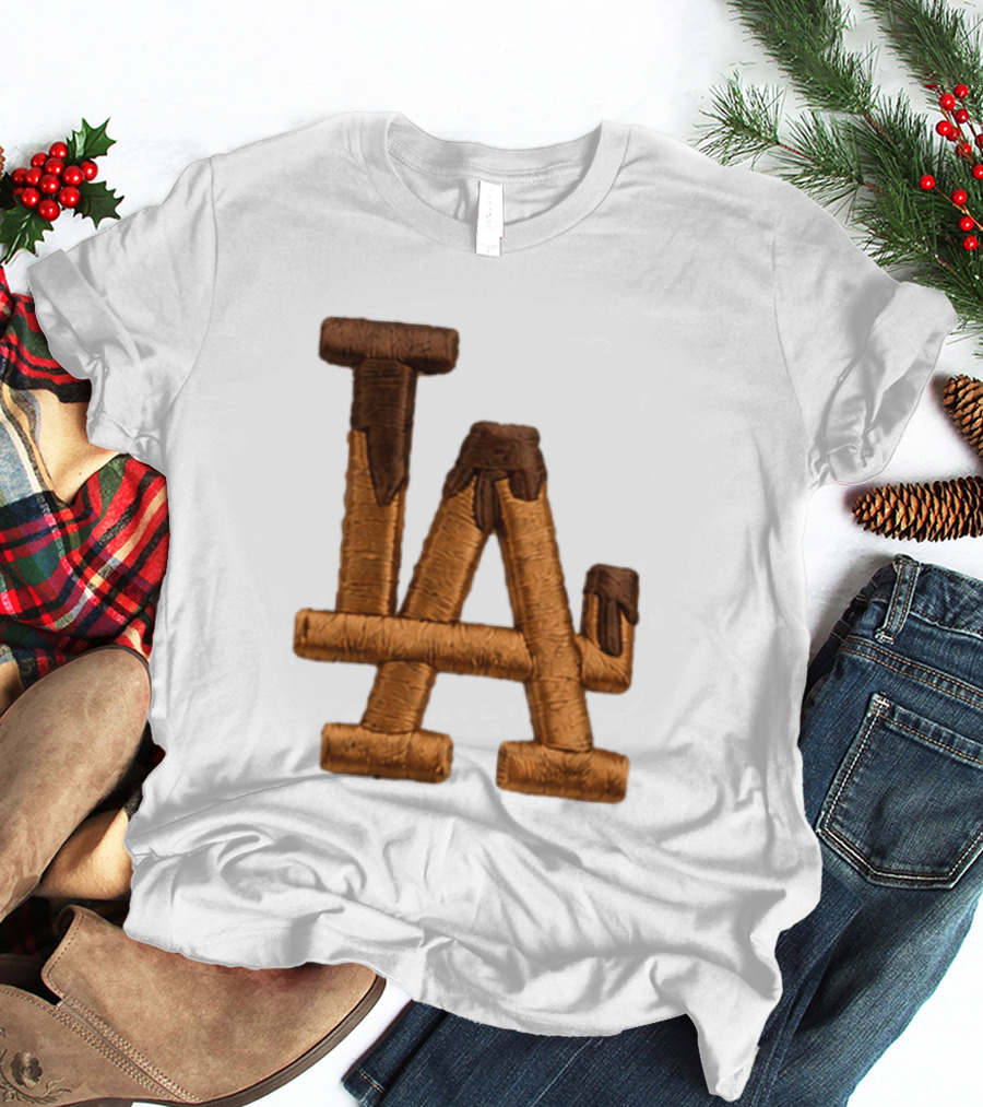 2026 Los Angeles Dodgers Ice Cream Sprinkles LA Baseball Hat T-Shirt