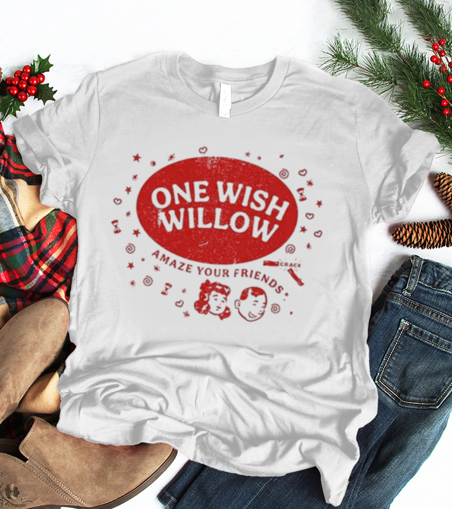 One Wish Willow Amaze Your Friends 2026 T-Shirt