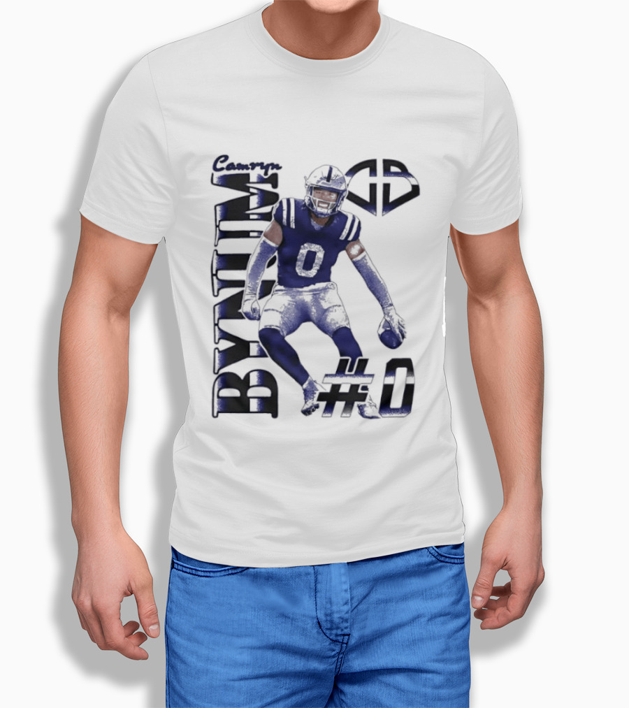 Bynum DB 0 Football Colts T-Shirt
