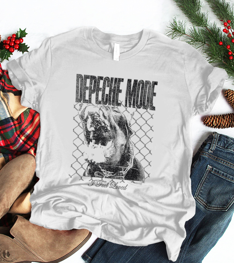 Depeche Mode I Feel Loved Grid T-Shirt