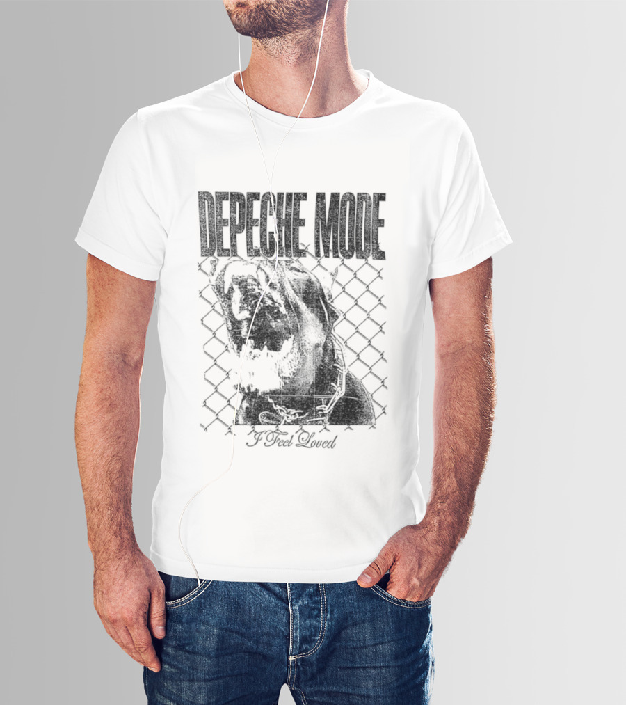 Depeche Mode I Feel Loved Grid T-Shirt