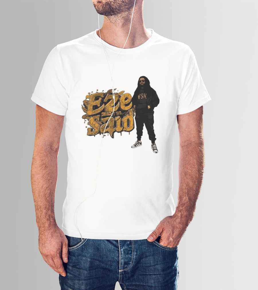 Eze Said Hip Hop Graffiti Style With VSN And Sneakers T-Shirt