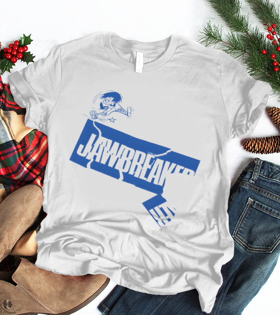 Jawbreaker Punk Rock 1996 Vintage Wrestling Iconic Blue T-Shirt