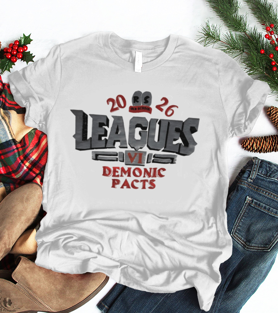 Old School RuneScape 2026 Leagues VI Demonic Pacts T-Shirt