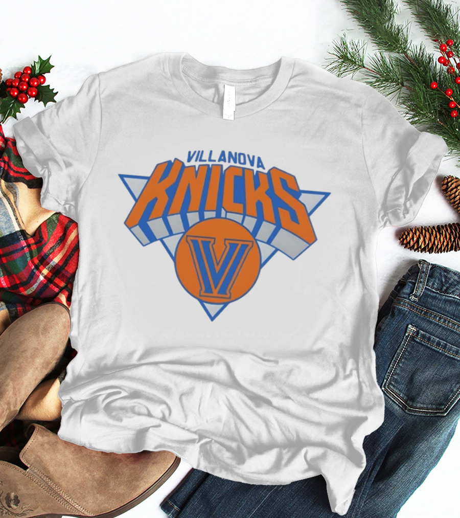 Villanova Knicks New York Basketball NBA 2026 Iconic Fan T-Shirt