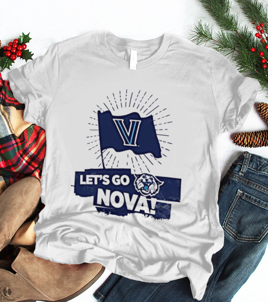 Villanova Wildcats Let’s Go Nova T-Shirt